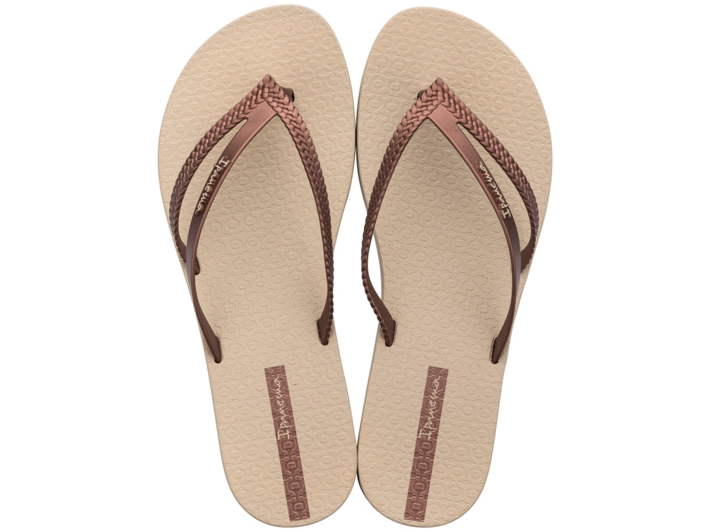 Meisjes Ipanema Bossa van Ipanema in de kleur Beige/Copper in maat 41-42.
