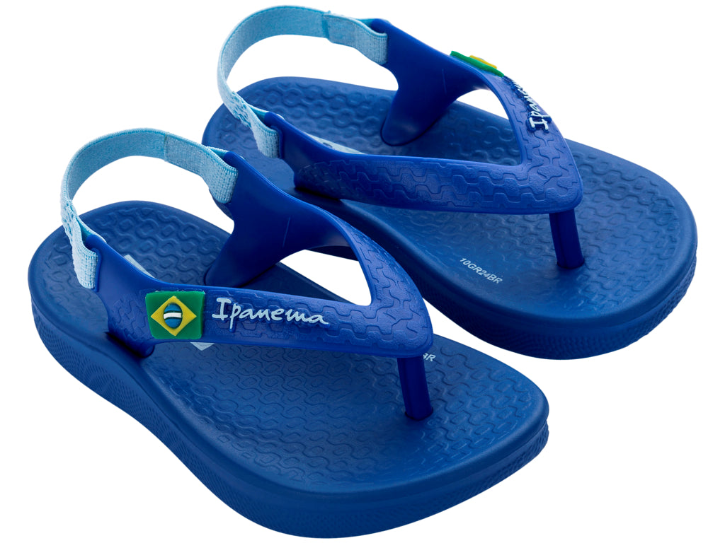 Jongens Ipanema Anatomic Soft Baby van Ipanema in de kleur Blue in maat 25-26.