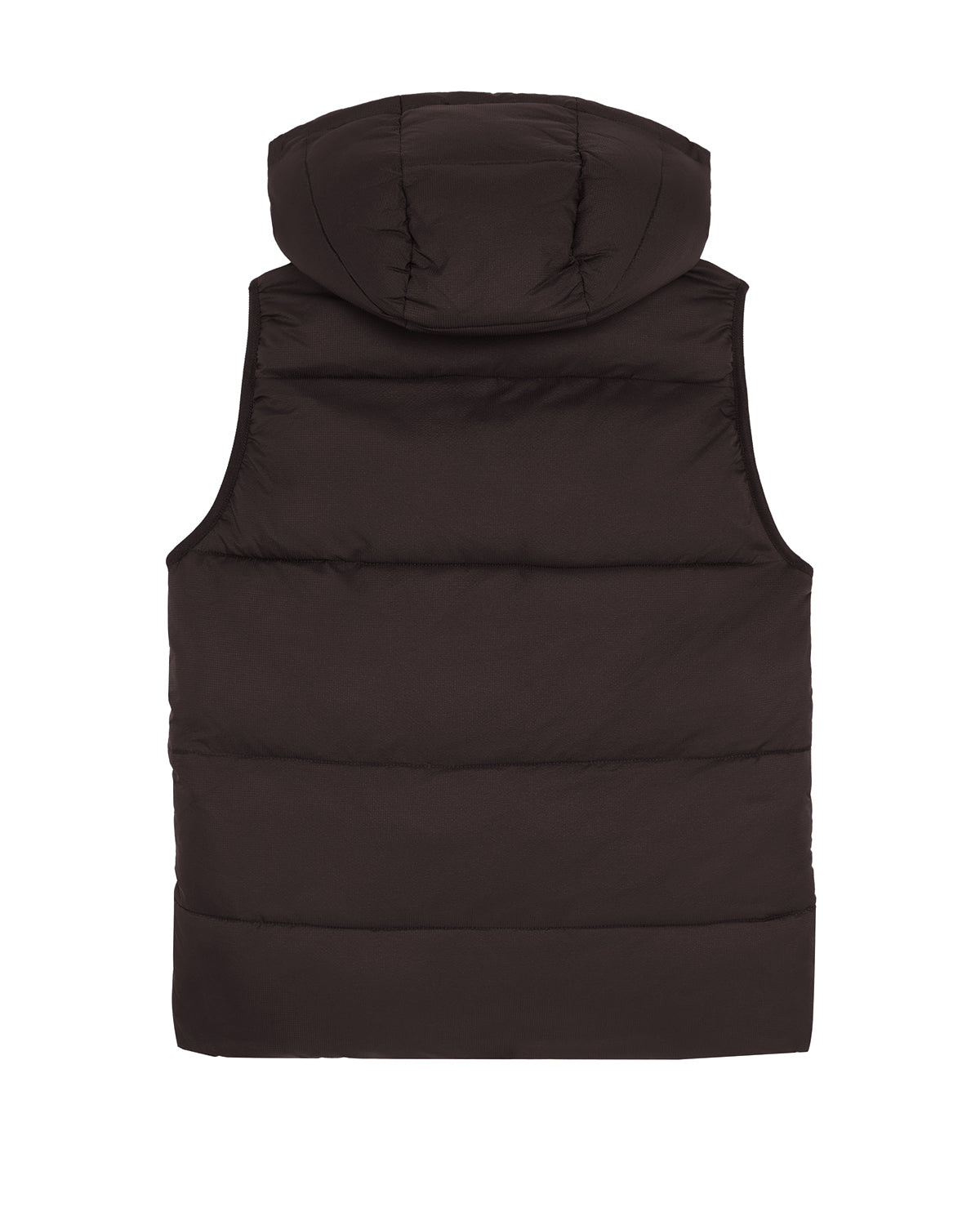 Jongens Ripstop Quilted Gilet van Lyle & Scott in de kleur Z865 Jet Black in maat 170-176.