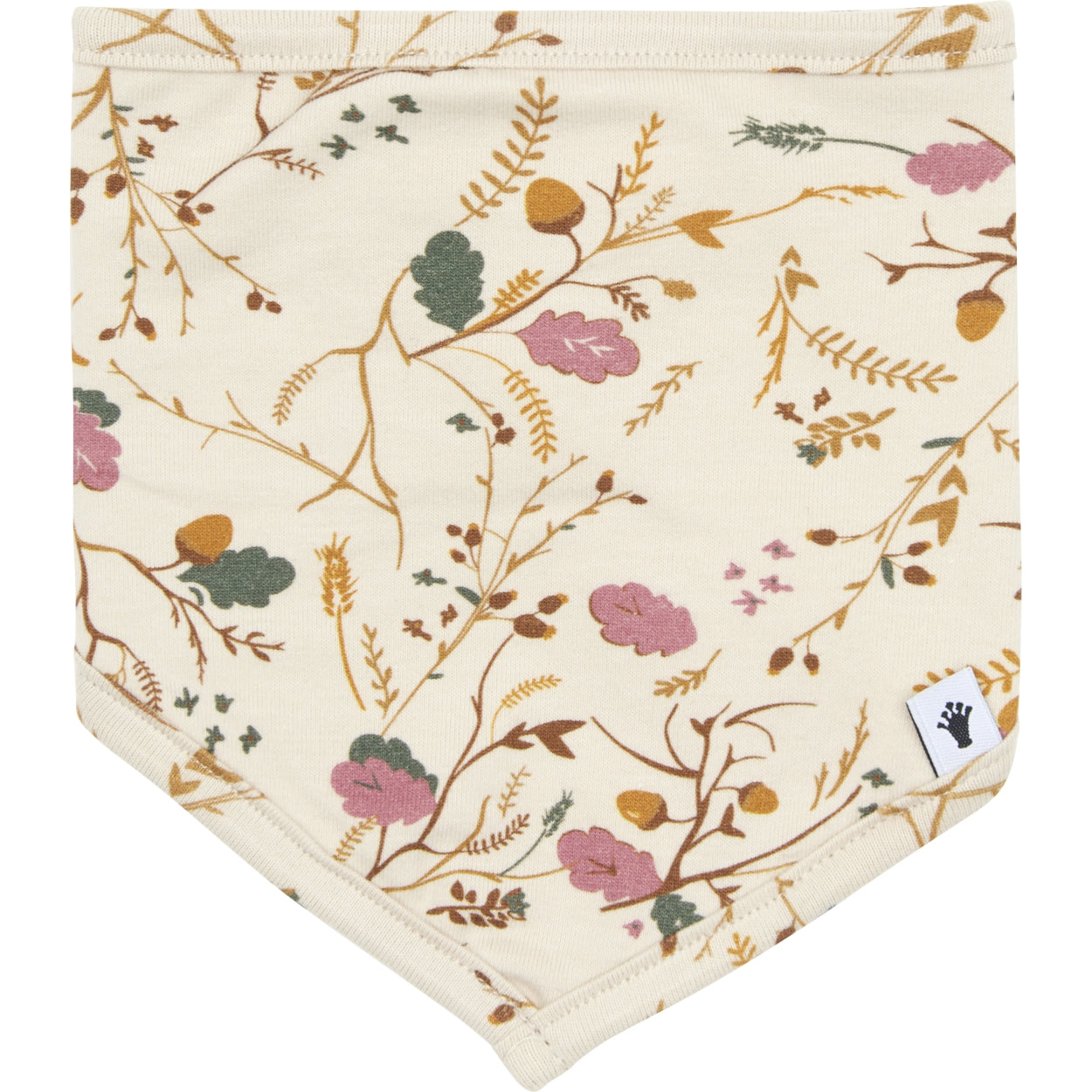Meisjes Bibs van Klein Baby in de kleur AOP Flower/Acorn in maat One size.