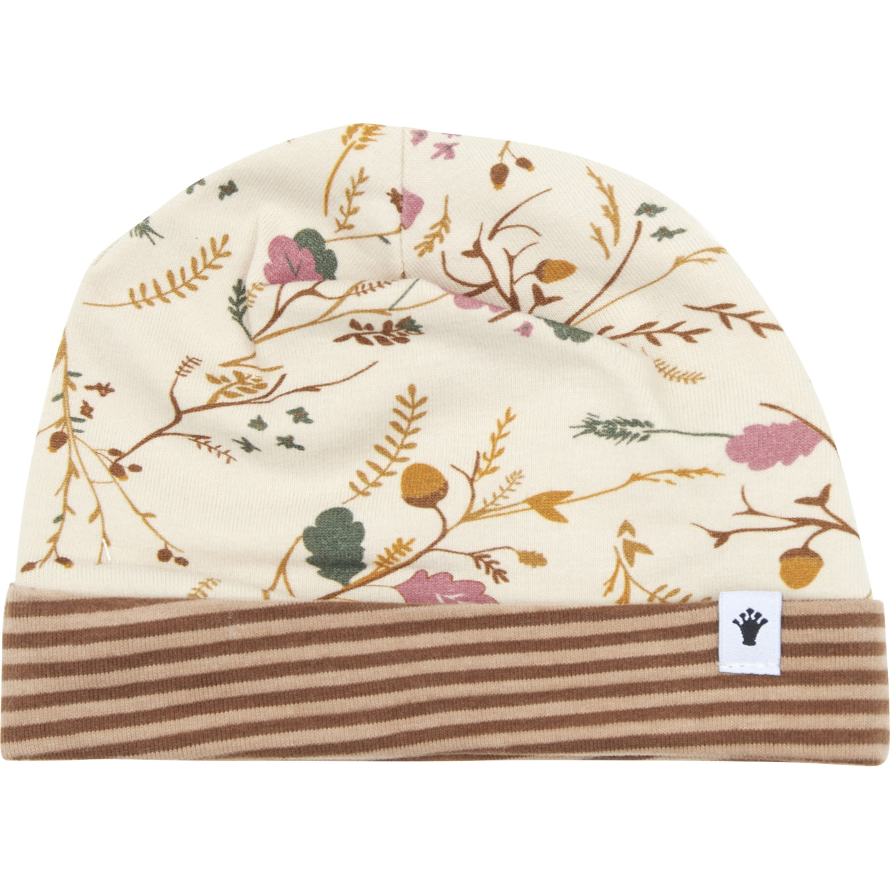 Meisjes Hat van Klein Baby in de kleur AOP Flower/Acorn in maat 62-68.