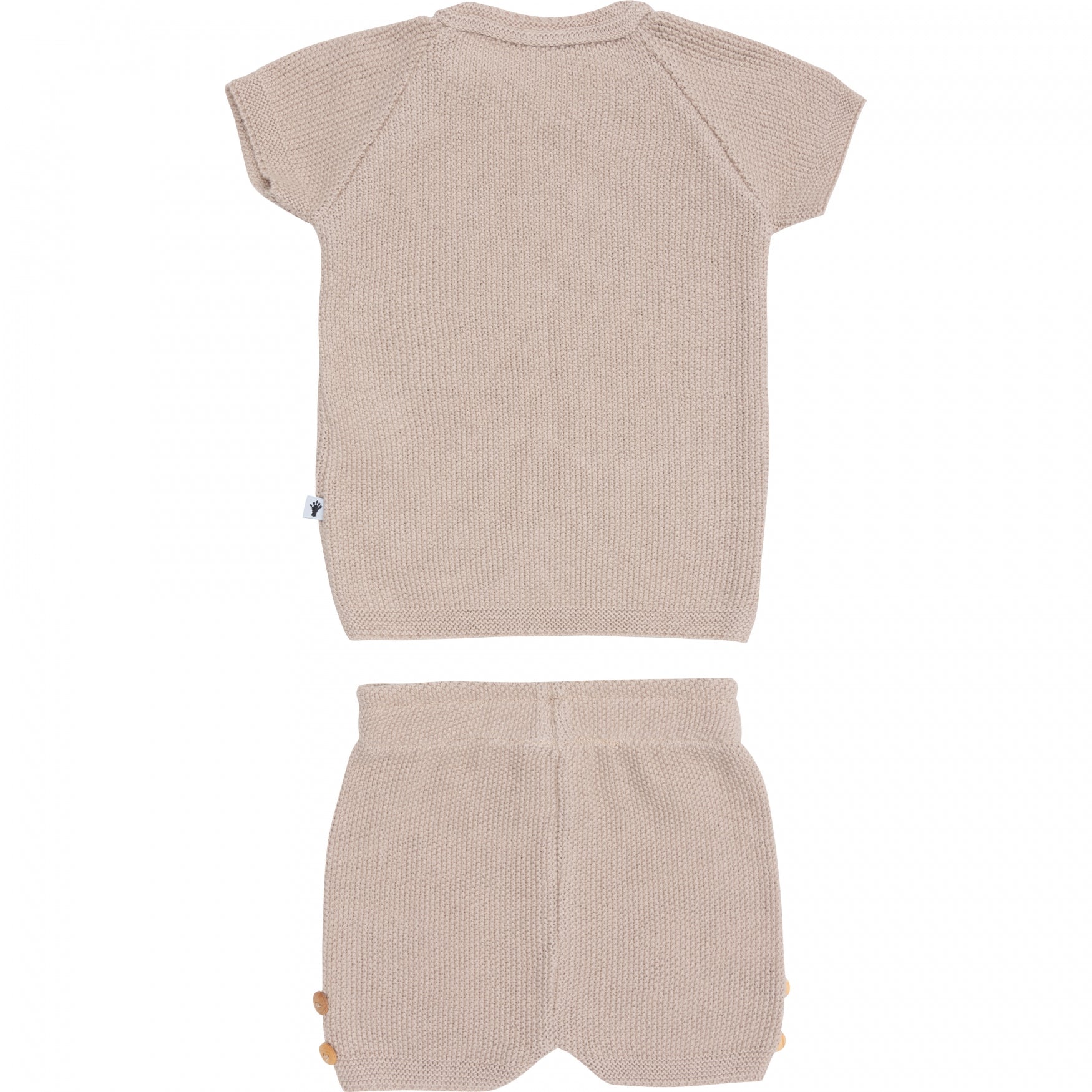 Jongens Knitted Set T-Shirt & Short van Klein Baby in de kleur Ancient Scroll in maat 74.