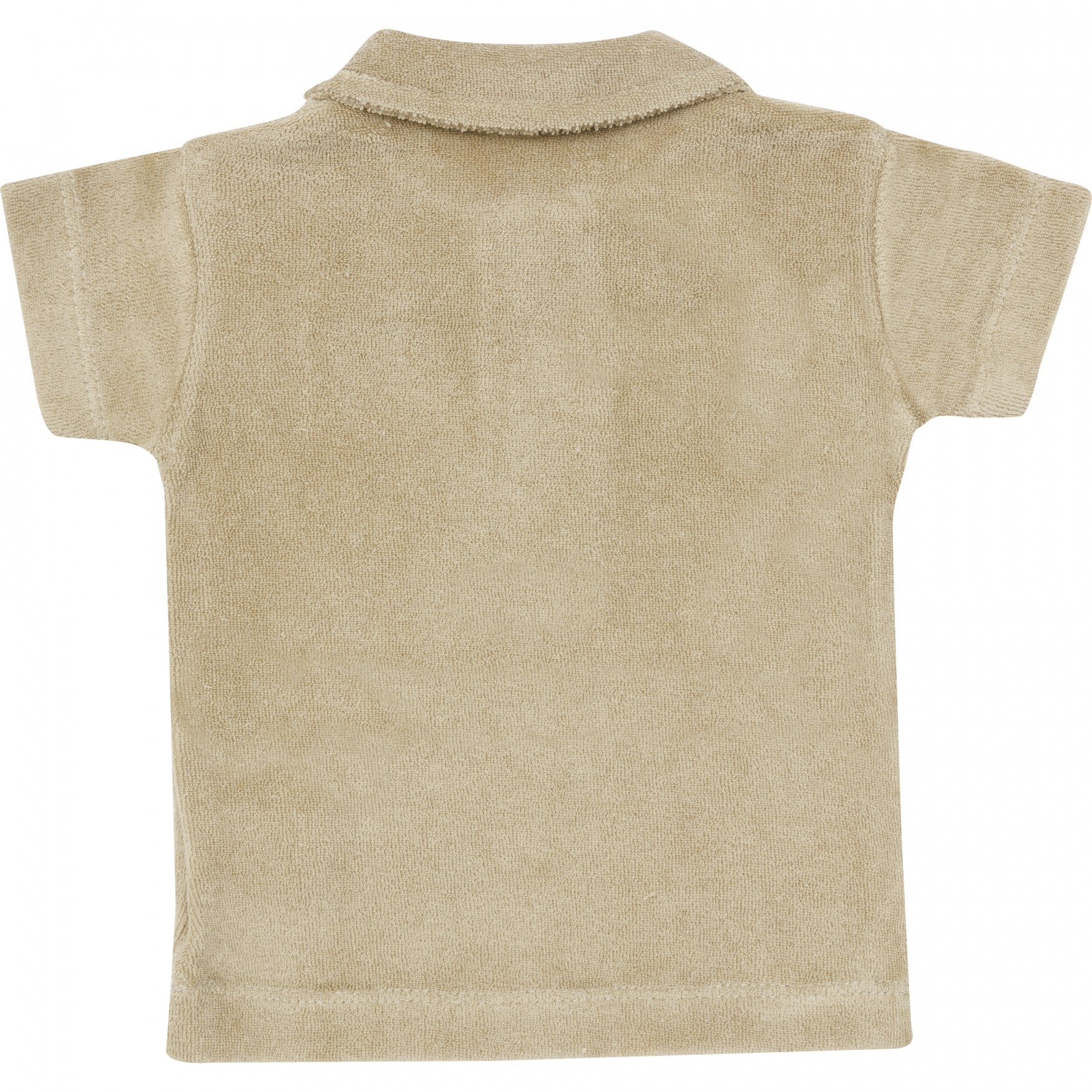 Jongens Polo Terry van Klein Baby in de kleur Twill Green in maat 74.