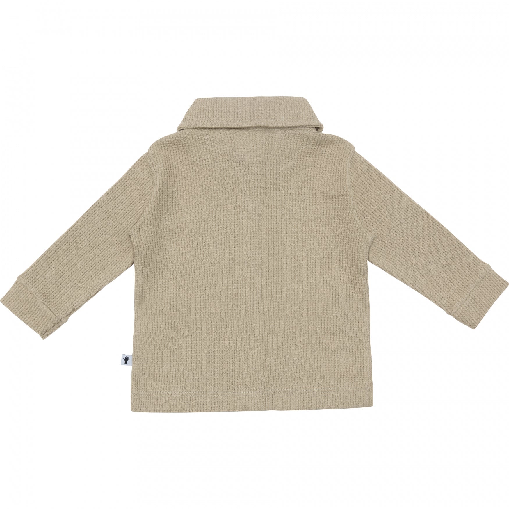 Jongens Shirt Waffle van Klein Baby in de kleur Twill Green in maat 74.