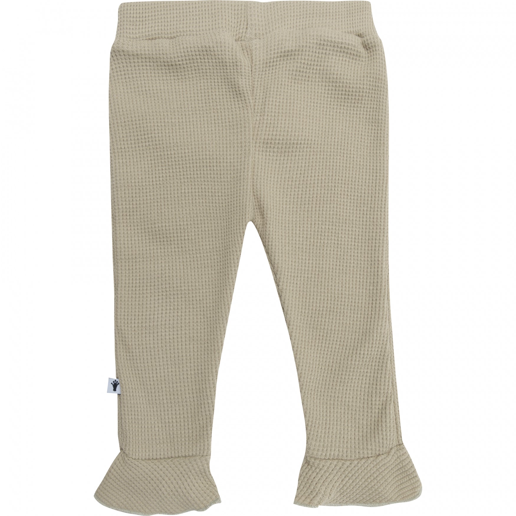 Meisjes Trouser Ruffle Waffle van Klein Baby in de kleur Twill Green in maat 74.