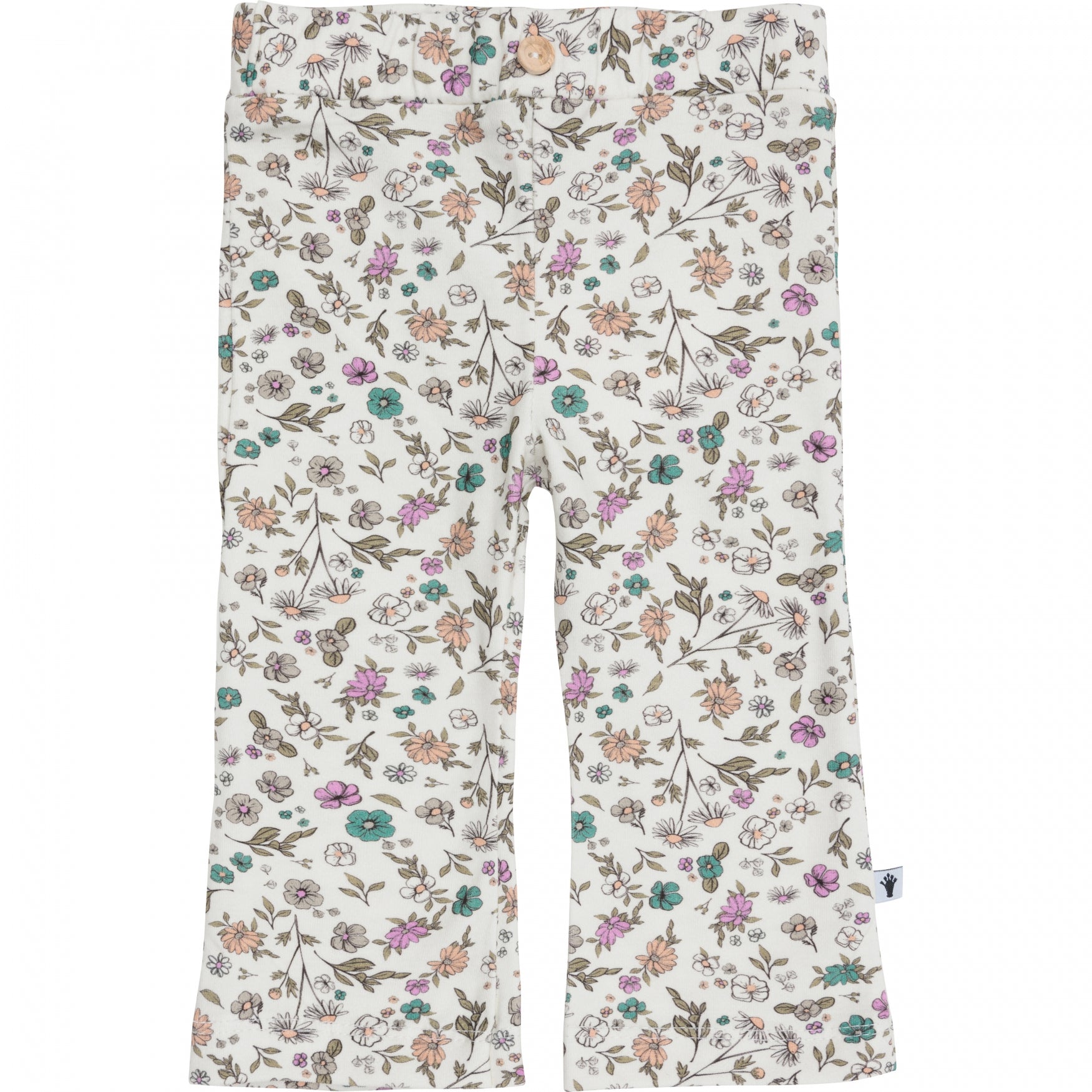 Meisjes Trouser Flair van Klein Baby in de kleur AOP Flower SS24 in maat 74.