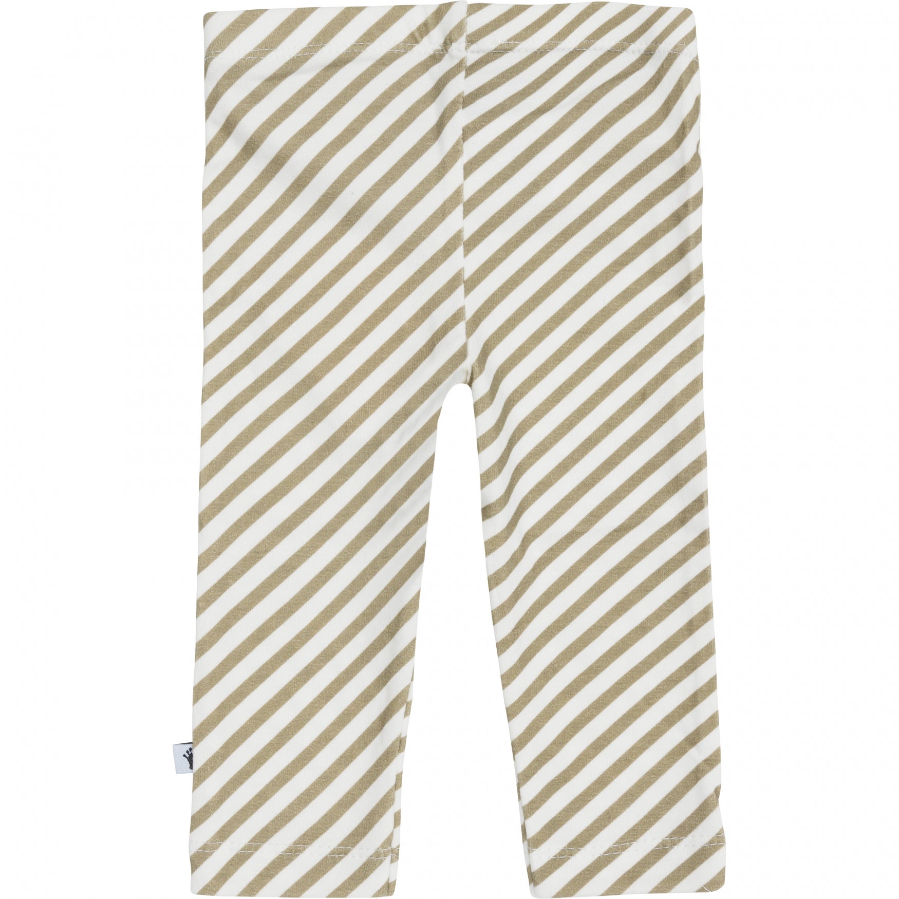 Meisjes Legging van Klein Baby in de kleur Stripe Off White/Twill in maat 74.