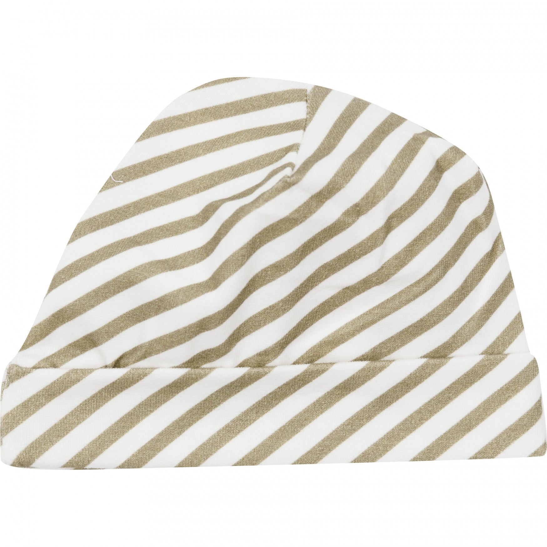 Jongens Hat van Klein Baby in de kleur Stripe Off White/Twill in maat 62-68.