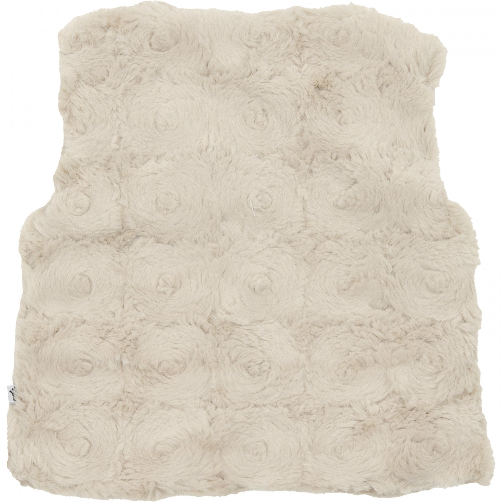 Meisjes Gilet van Klein Baby in de kleur Off White in maat 74.