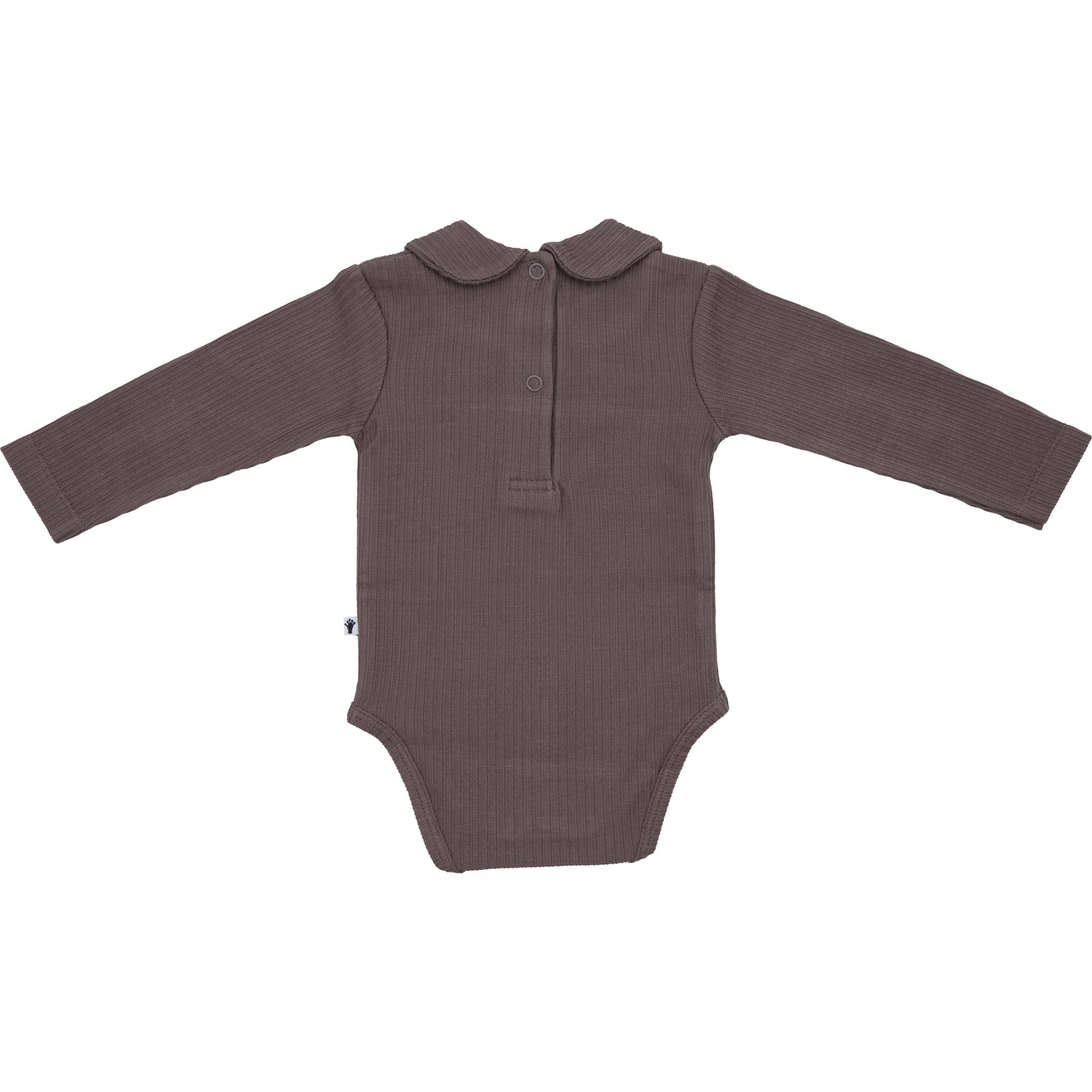 Meisjes Body Collar Rib van Klein Baby in de kleur Purple in maat 74.