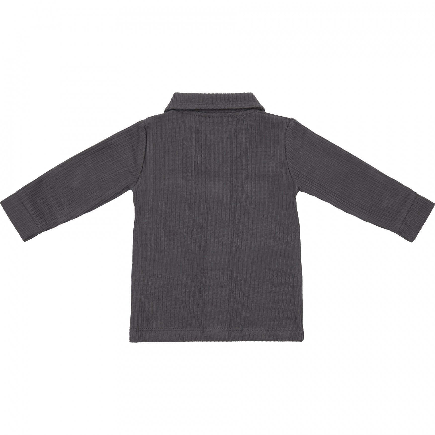 Jongens Blouse Rib van Klein Baby in de kleur Grey in maat 74.