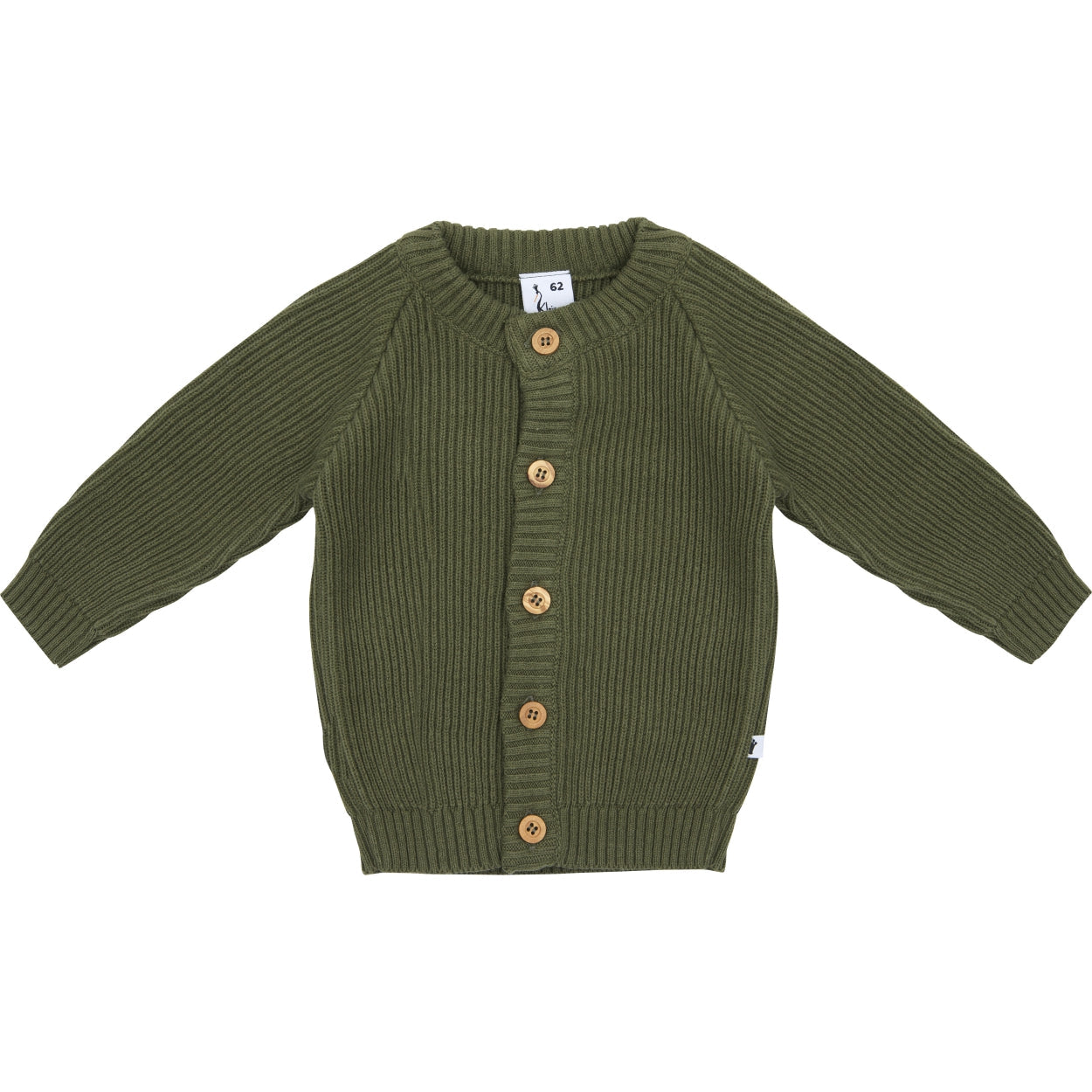 Jongens Knit Cardigan van Klein Baby in de kleur Beetle in maat 86.