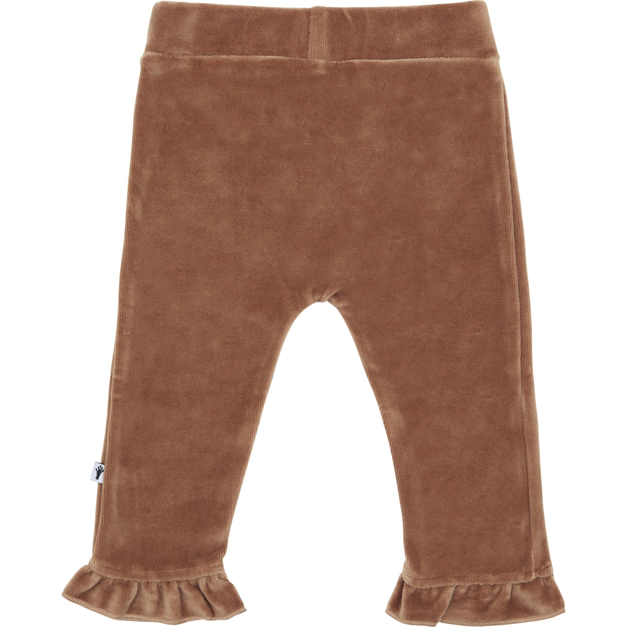 Meisjes Trouser Ruffle Velours van Klein Baby in de kleur Burro in maat 86.