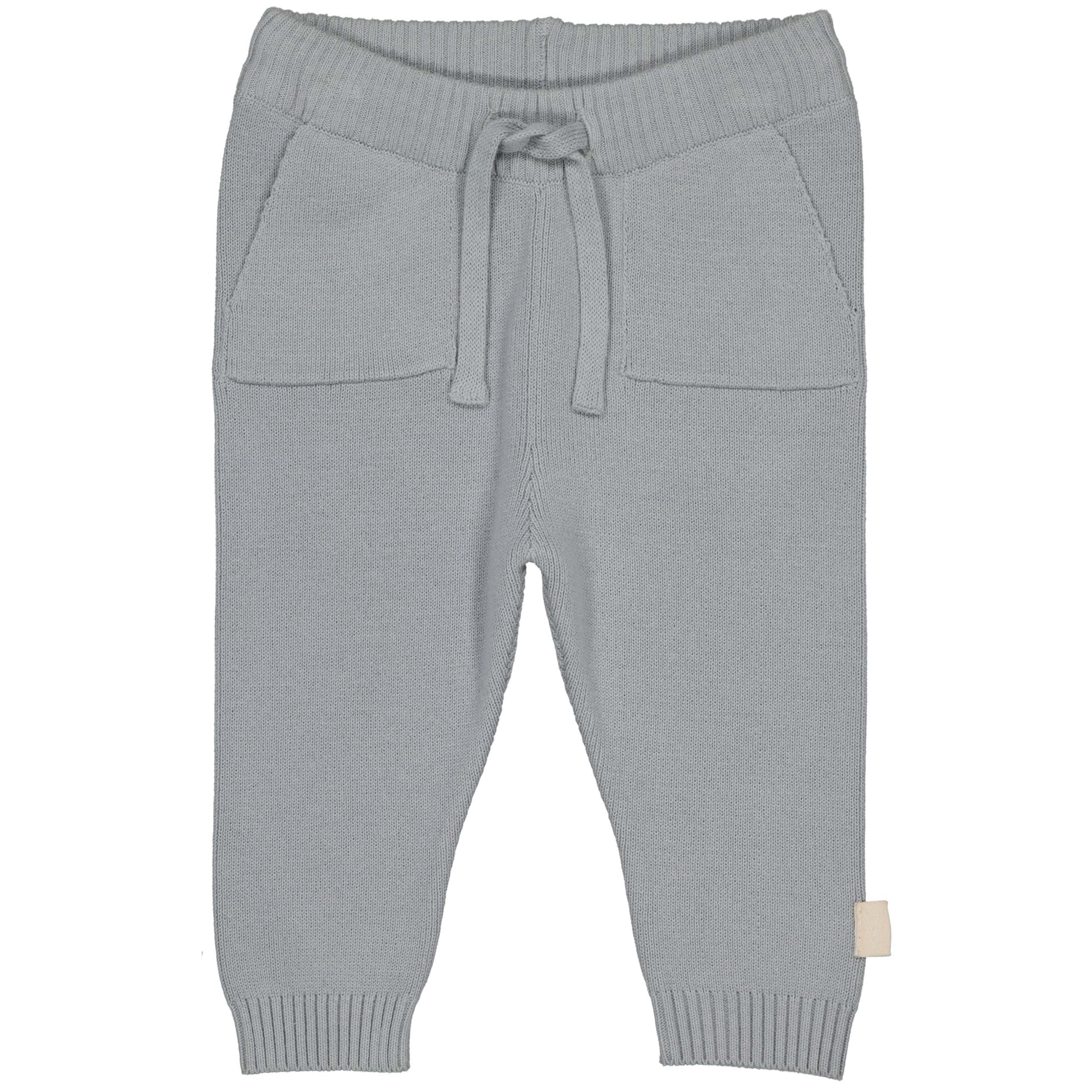 Jongens Pants LORENZO van Levv Newborn in de kleur Blue Grey in maat 74.