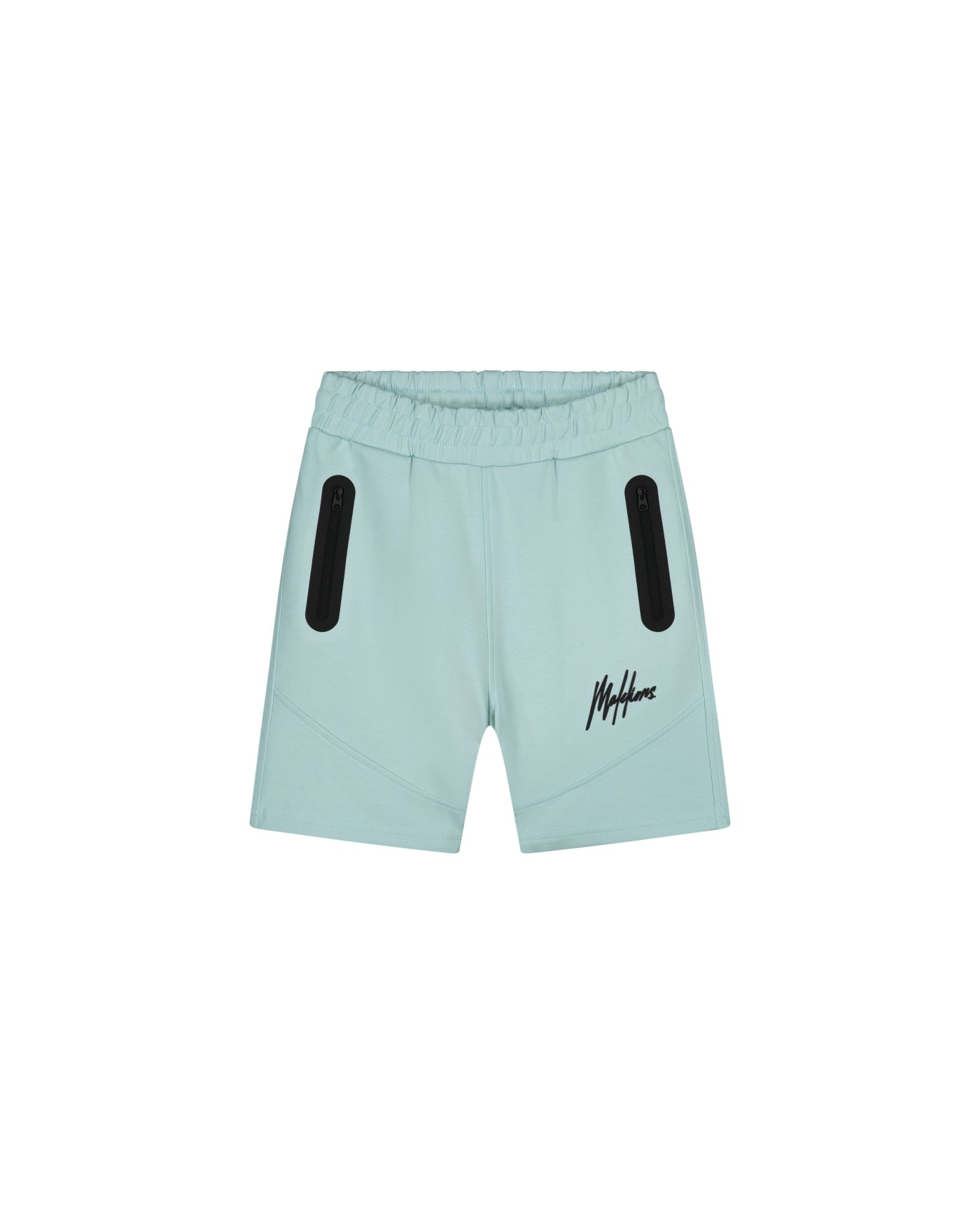 Jongens Malelions Junior Counter Shorts van Malelions in de kleur Sky Blue in maat 176.