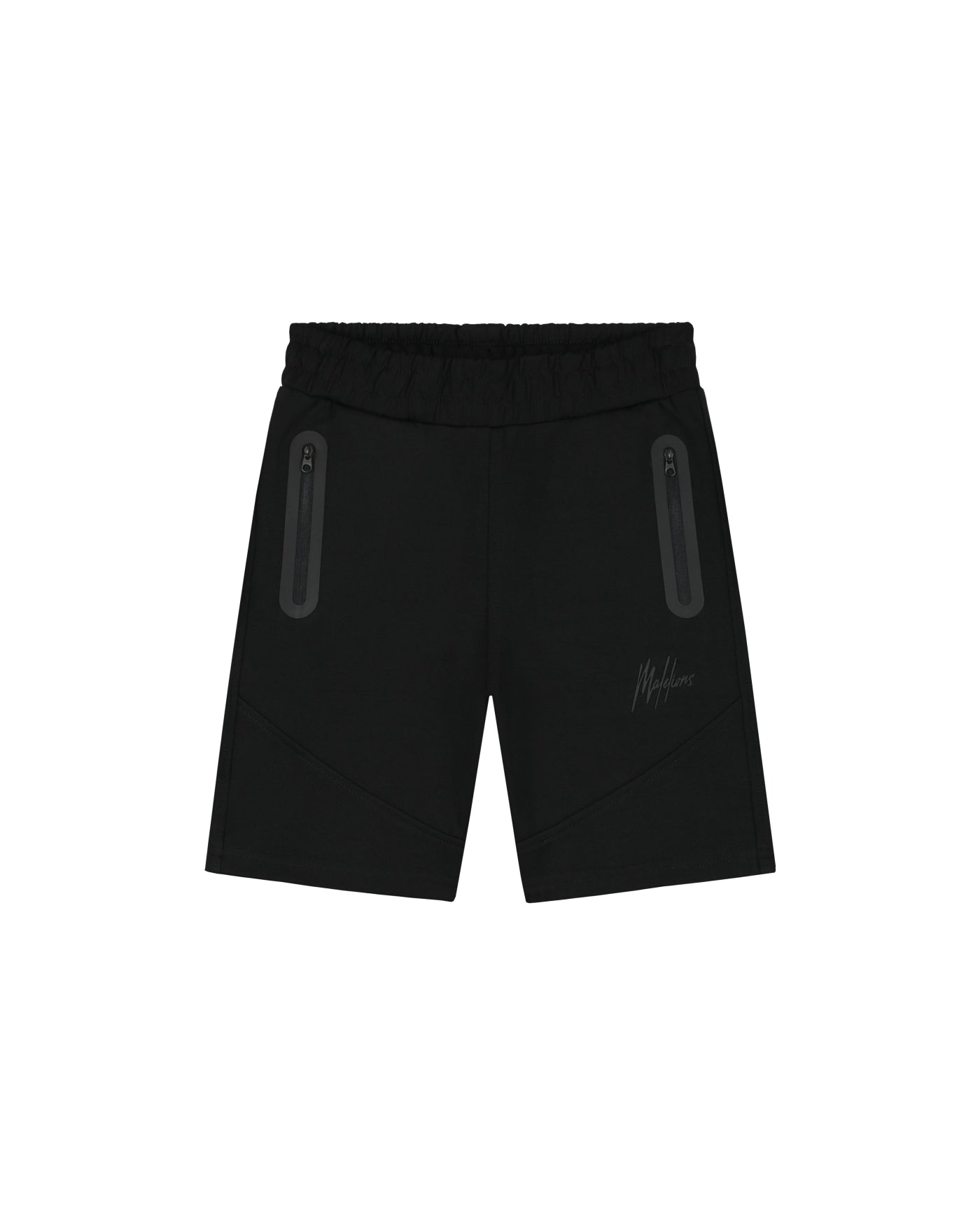 Jongens Malelions Junior Counter Shorts van Malelions in de kleur Black in maat 176.