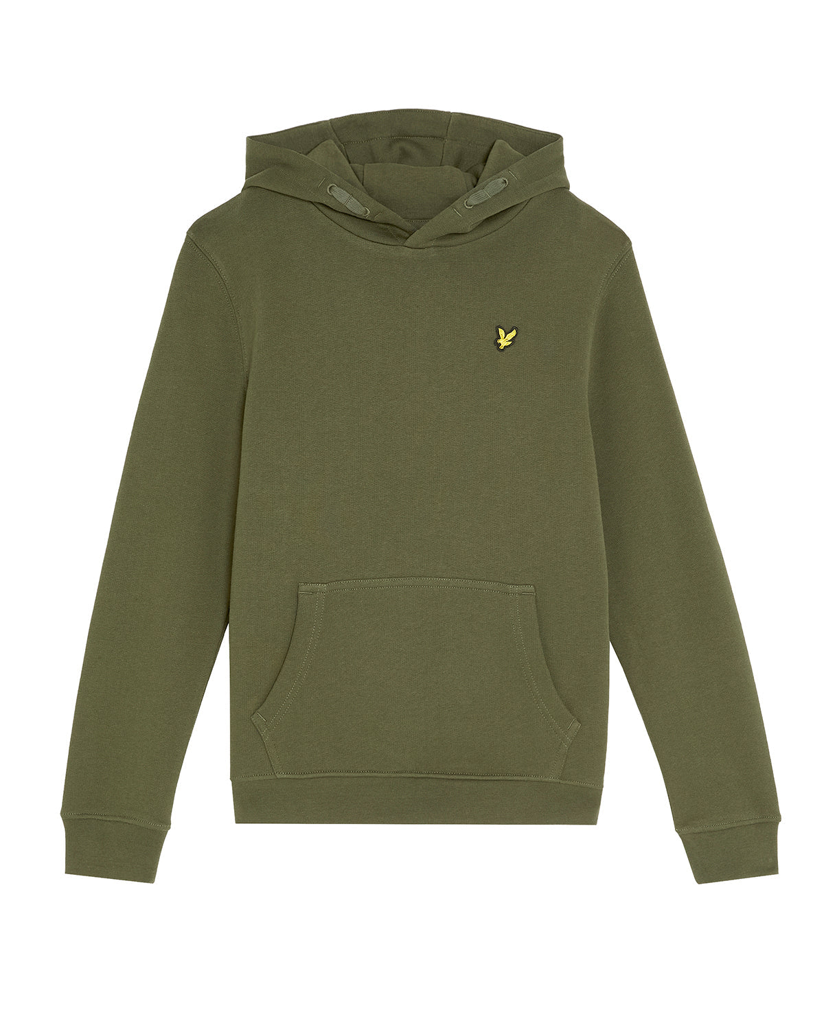 Jongens Pullover Hoodie van Lyle & Scott in de kleur X848 Deep Depths in maat 170-176.