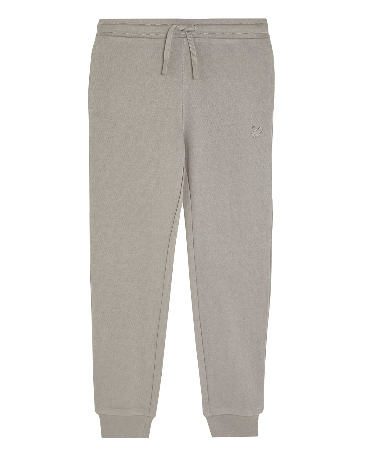 Jongens Tonal Eagle Sweatpant van Lyle & Scott in de kleur X852 Sharkskin in maat 170-176.