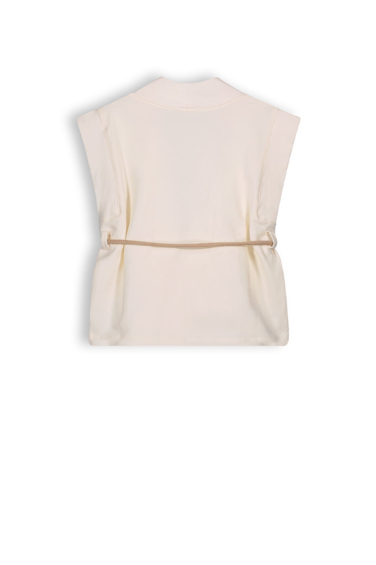 NoNo Kila girls sweat kimono n/sl ivory