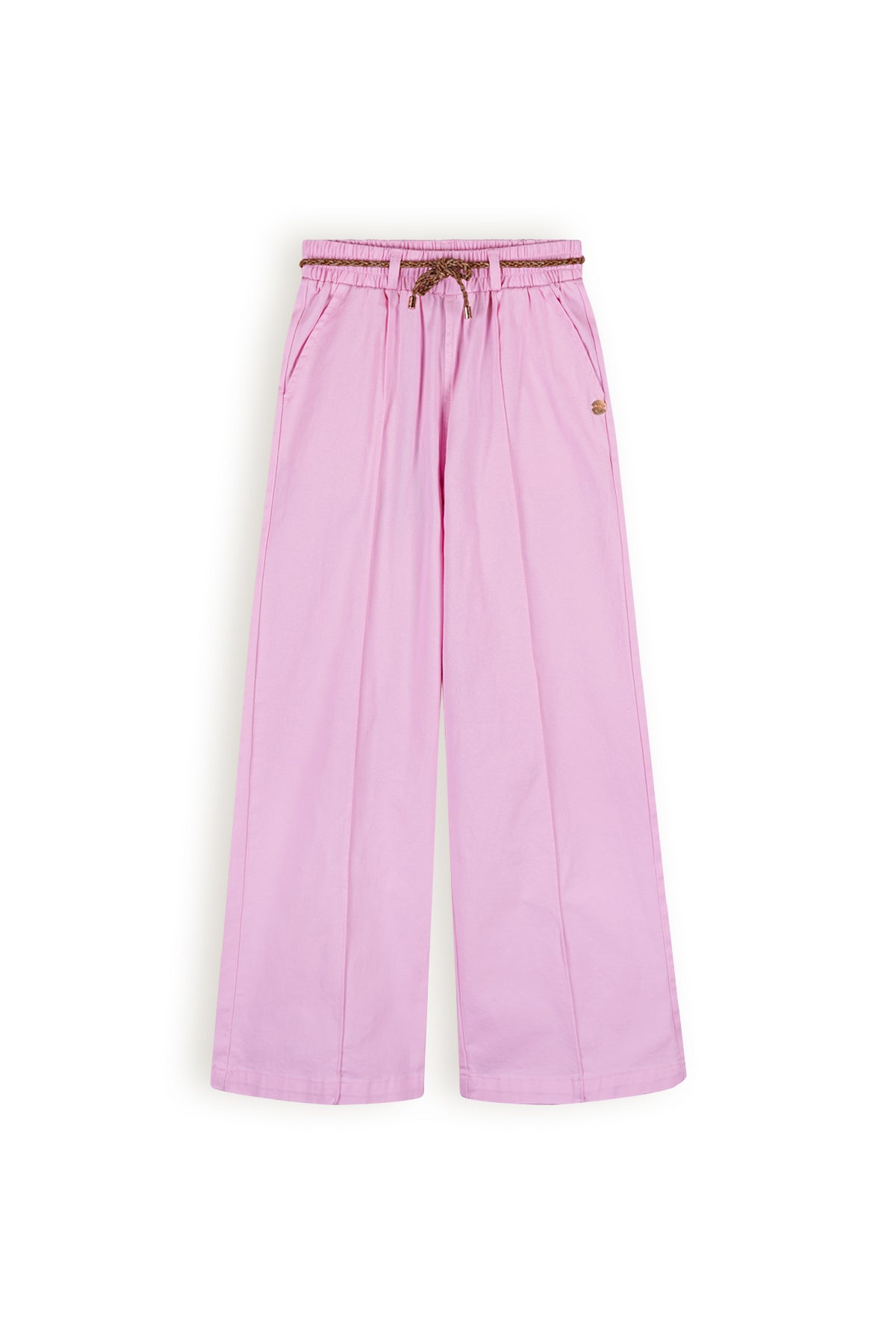 NoNo Sayla Twill Palazzo Pants+Braided Cord