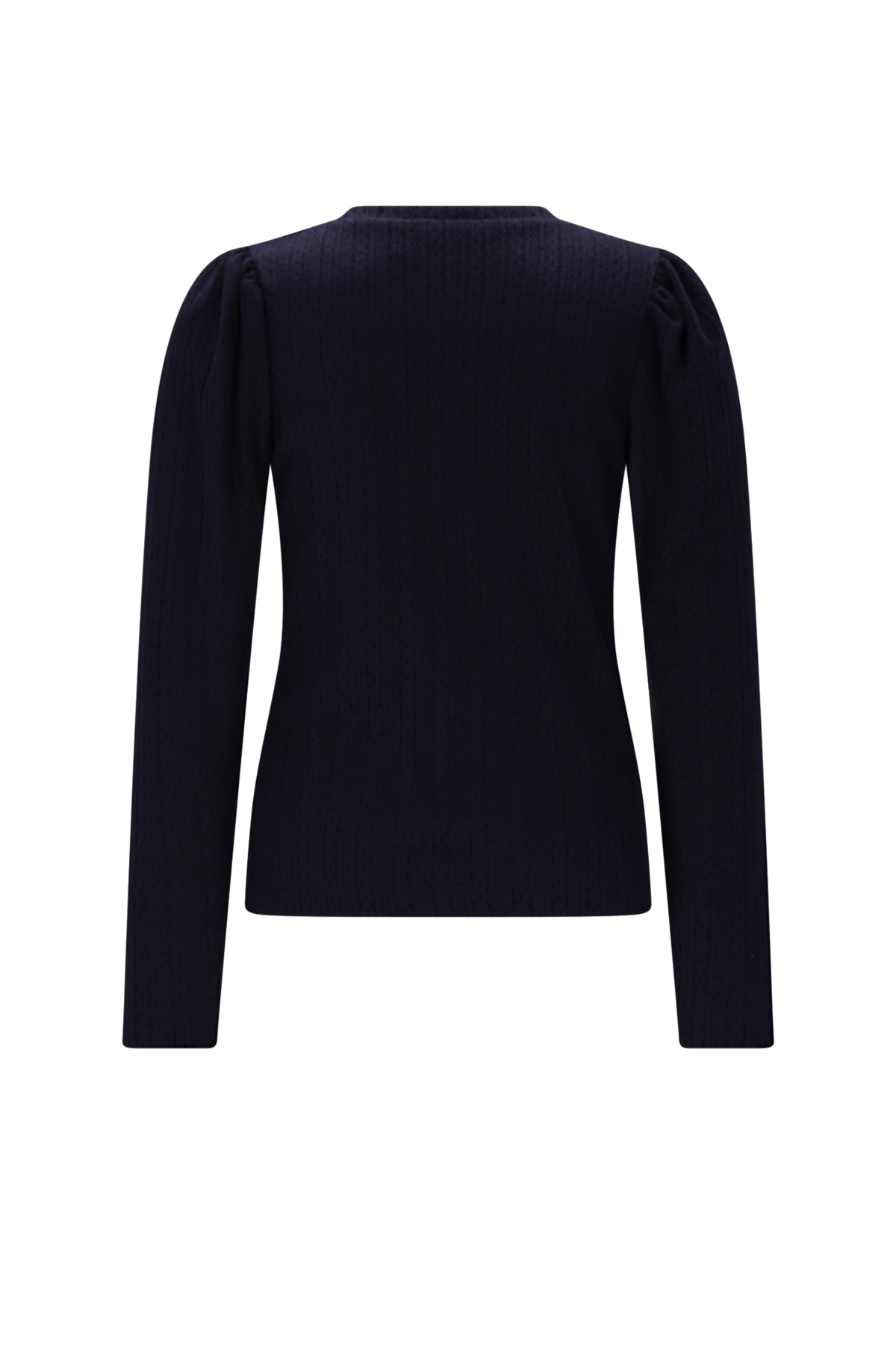 Meisjes Kiva Fancy Knit Jersey van NoNo in de kleur Navy Blazer in maat 134-140.