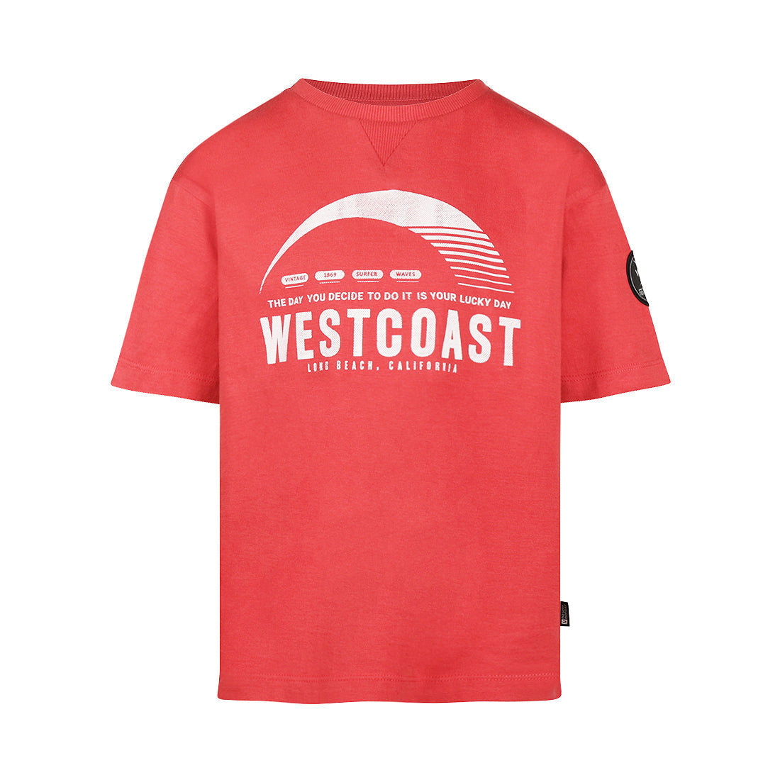 Jongens T-shirt, loose fit van in de kleur Old pink in maat 164.