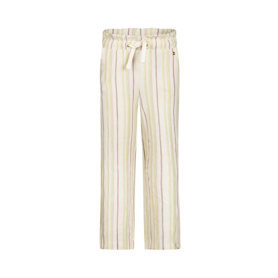 Meisjes Trousers, wide leg van Koko Noko in de kleur Off white in maat 128.