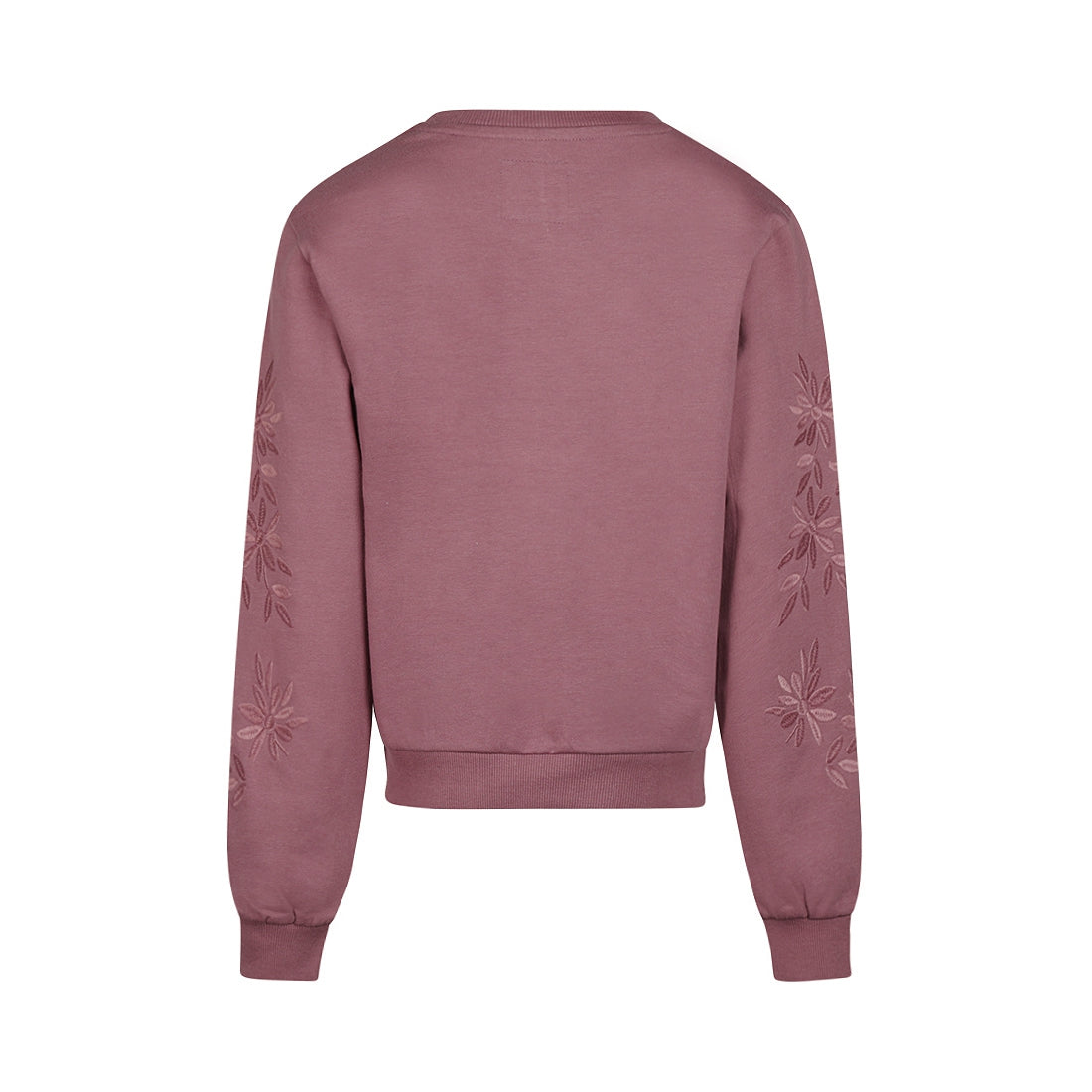 Meisjes Sweater van No Way Monday in de kleur Burgundy in maat 164.