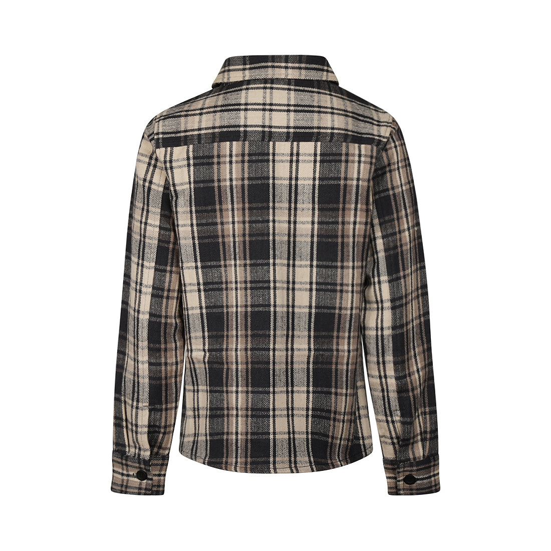 Jongens Shirt ls van No Way Monday in de kleur Anthracite in maat 164.