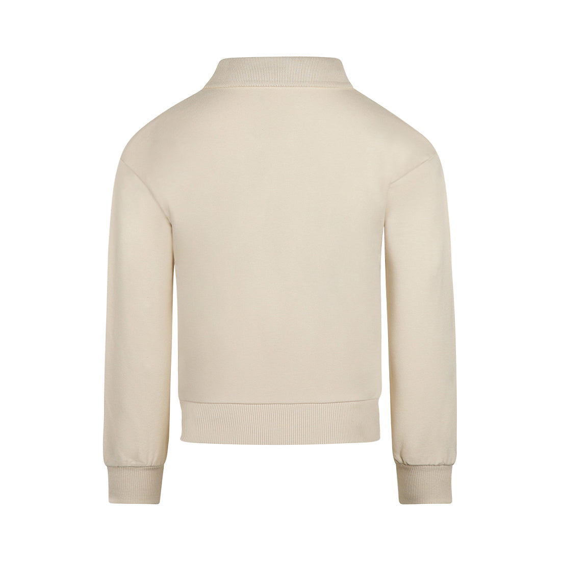 Jongens Sweater with polo collar van Koko Noko in de kleur Off white in maat 128.