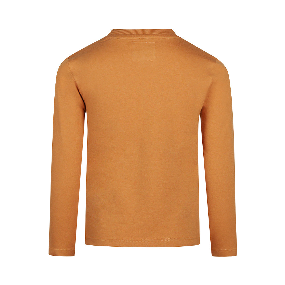 Jongens T-shirt ls van Koko Noko in de kleur Camel in maat 128.