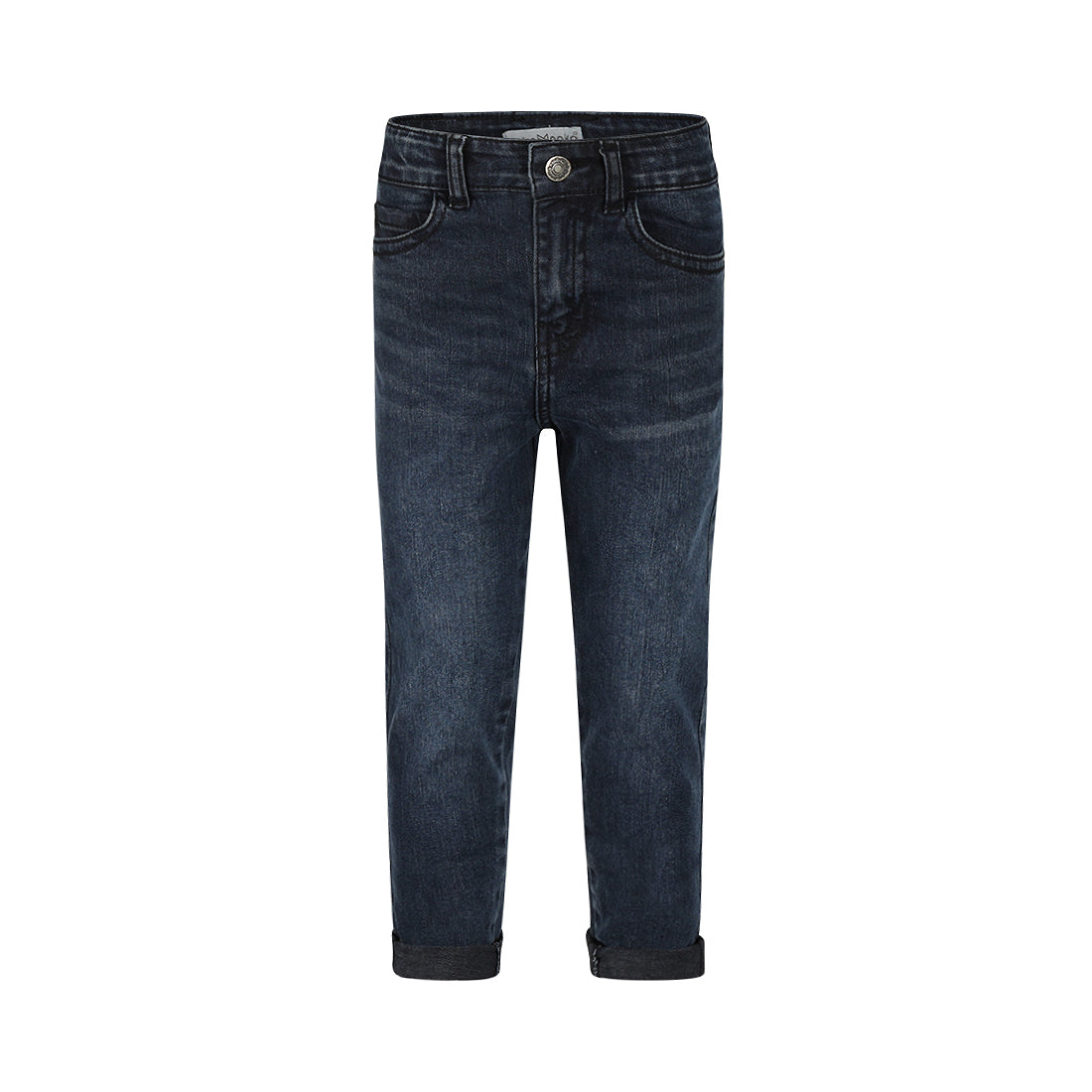 Jongens Jeans loose fit van Koko Noko in de kleur Blue jeans in maat 128.