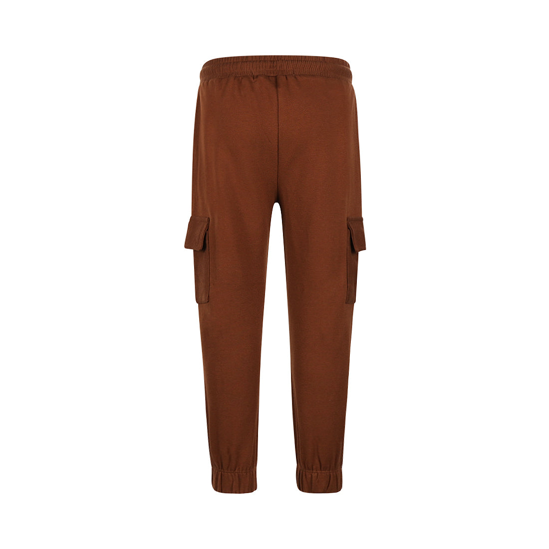 Jongens Jogging trousers loose fit van Koko Noko in de kleur Brown in maat 128.