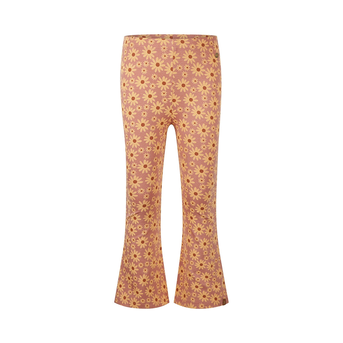Meisjes Legging flared van Koko Noko in de kleur Dark old pink in maat 128.