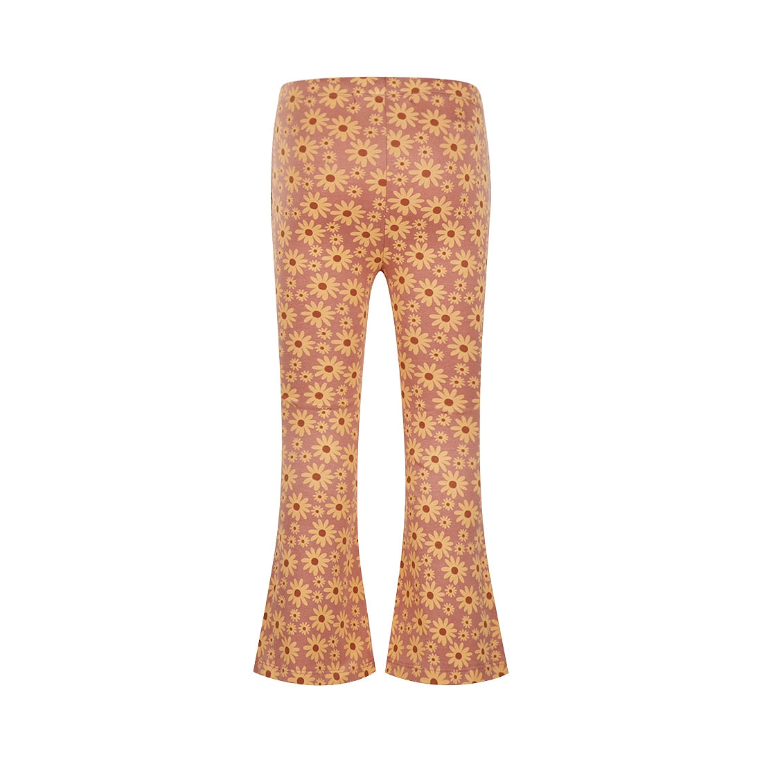 Meisjes Legging flared van Koko Noko in de kleur Dark old pink in maat 128.