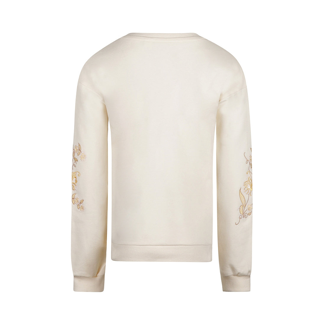 Meisjes Sweater dropped shoulder van No Way Monday in de kleur Off white in maat 164.
