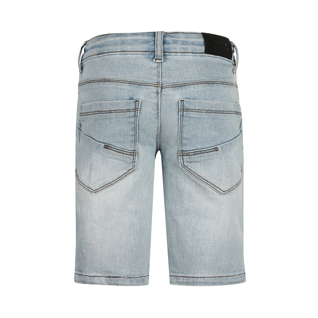 Jongens Jeans shorts van No Way Monday in de kleur Blue jeans in maat 164.