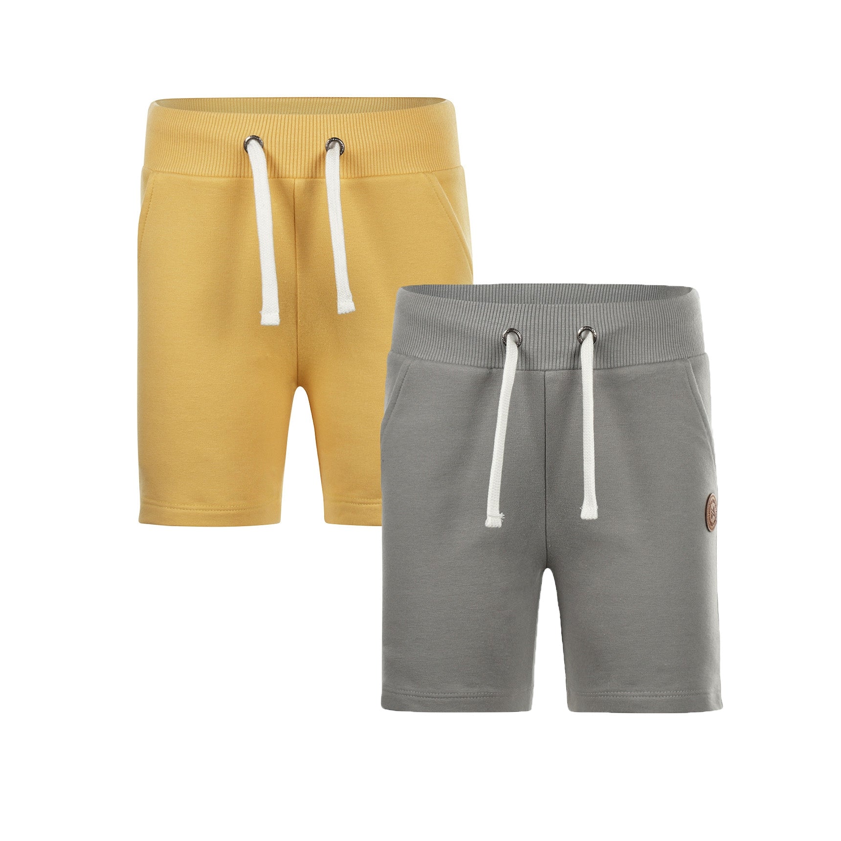 Jongens 2-pack jogging shorts van Koko Noko in de kleur Multi colour in maat 128.
