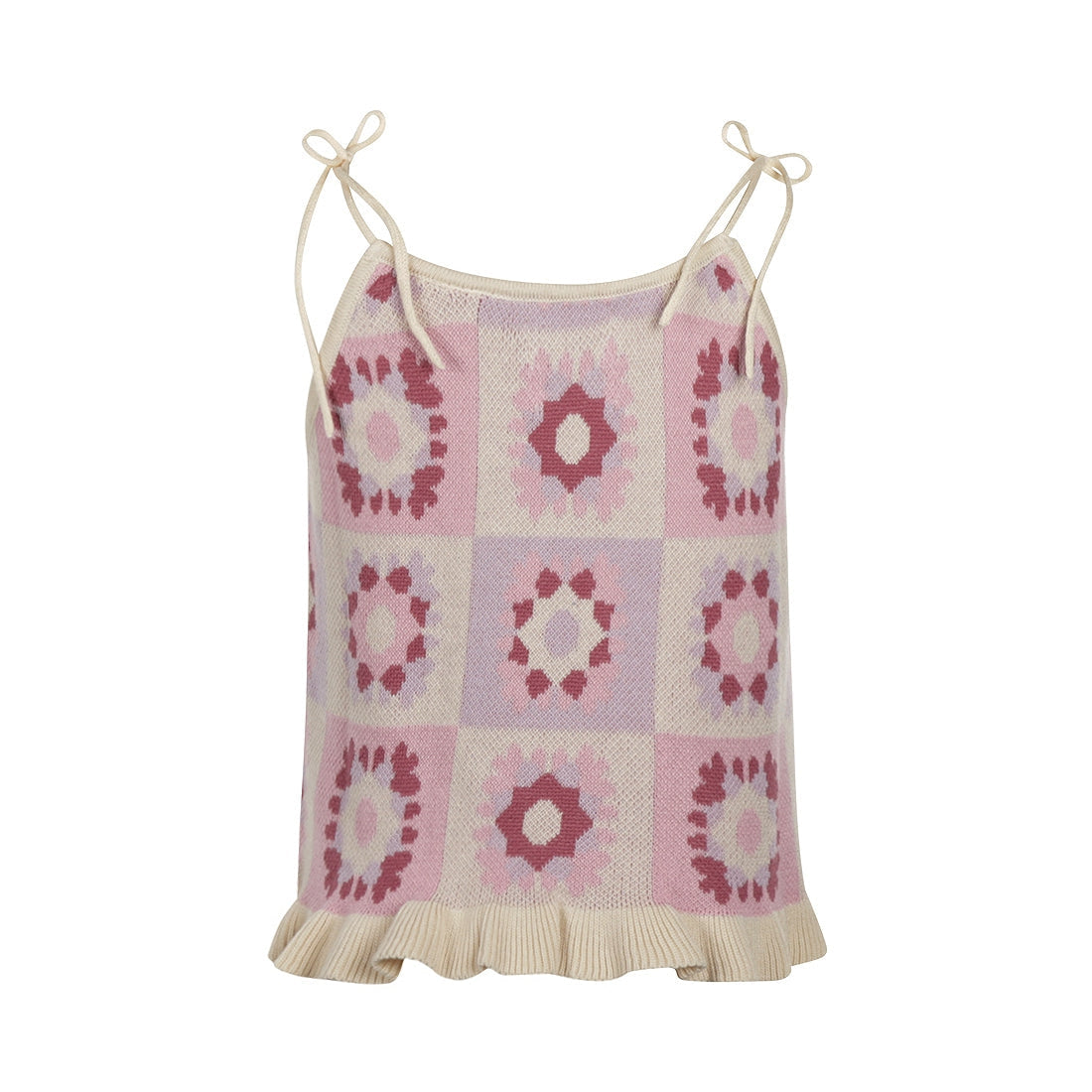 Meisjes Top with straps van Koko Noko in de kleur Multi colour in maat 128.