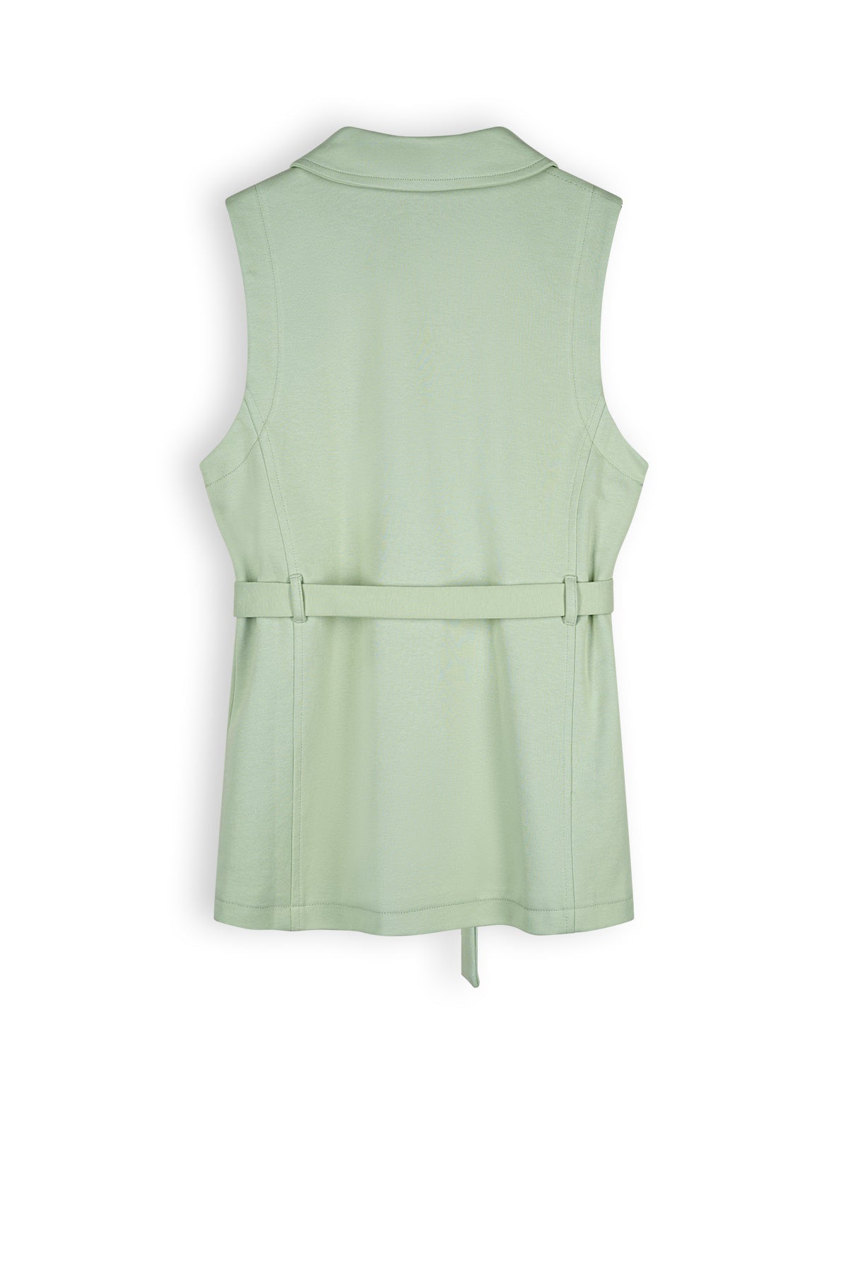 Meisjes Tika Girls Gilet With Belt Jade Green van NoBell in de kleur Jade in maat 170-176.