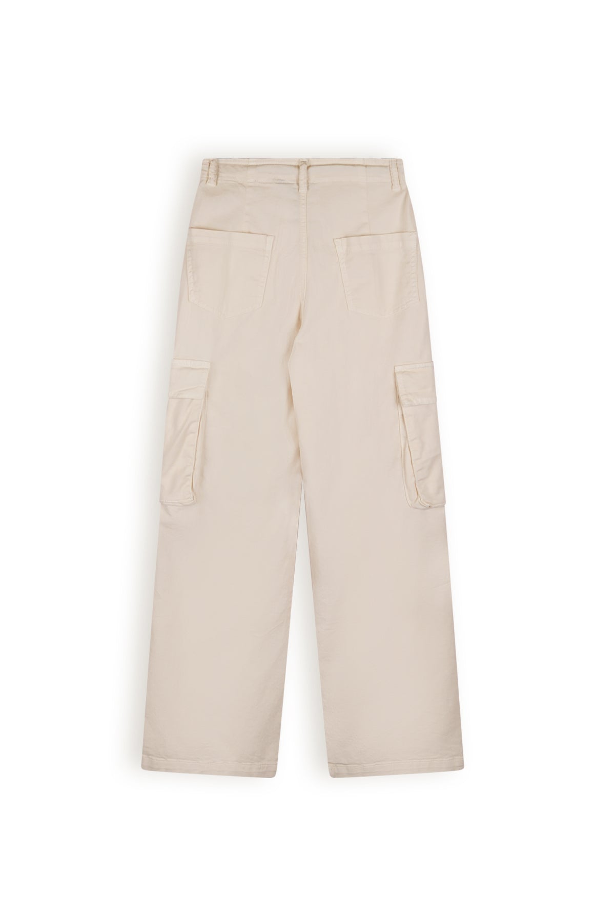 NoBell Susy Garment Dyed Stretch Twill Cargo Pants