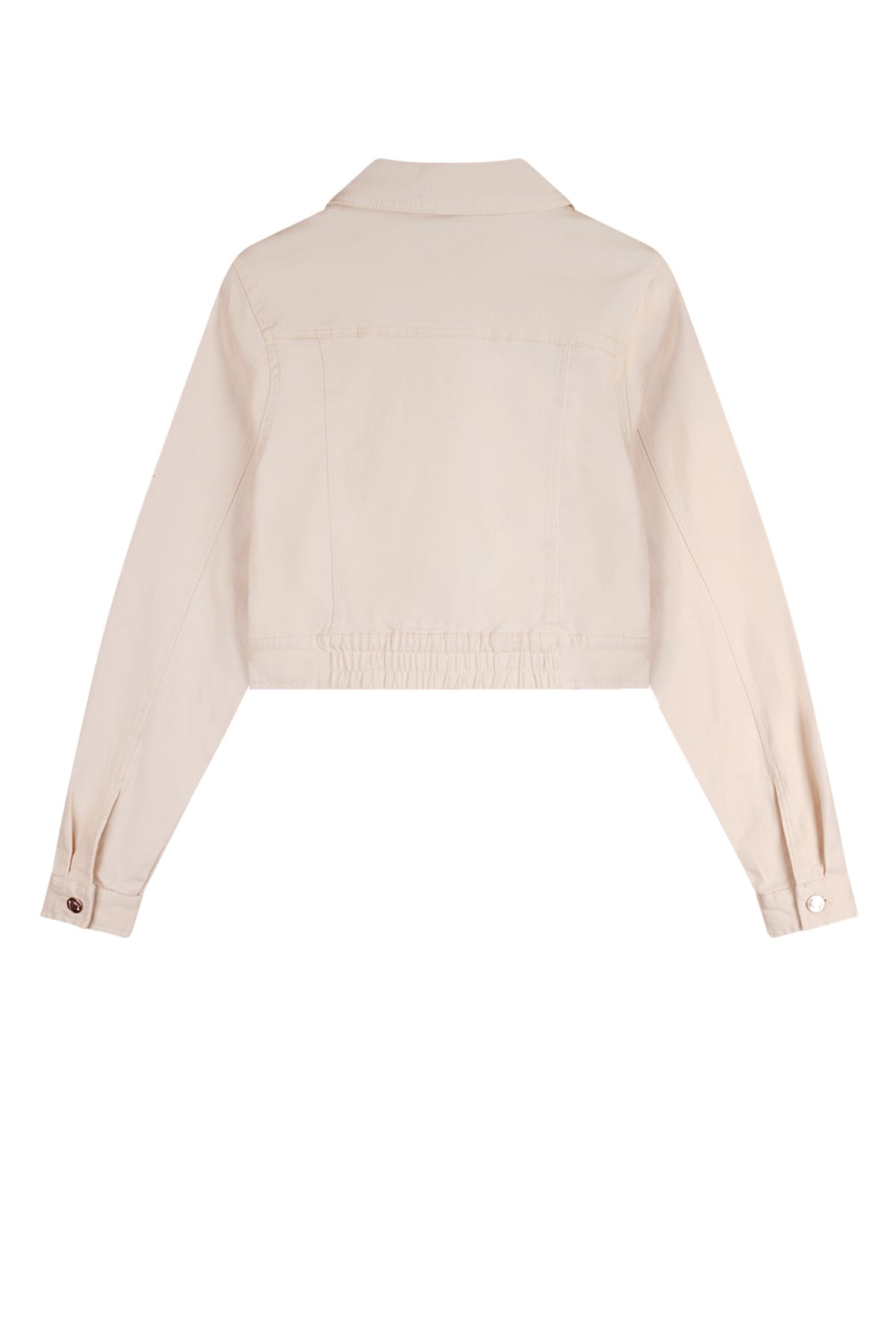 Meisjes Boan Stretch Twill Jacket van NoBell in de kleur Pearled Ivory in maat 170-176.