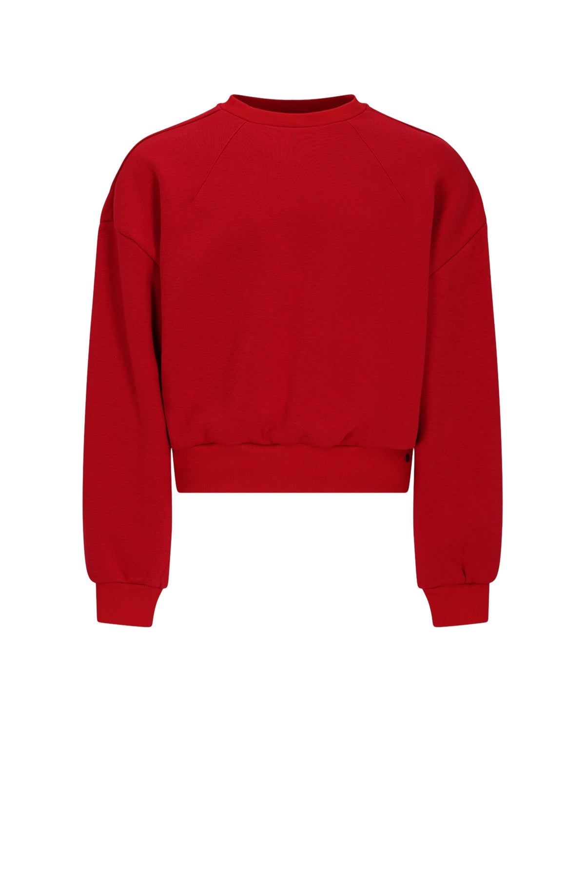 Meisjes Kobell Furry London Sweat van NoBell in de kleur Ruby Red in maat 170-176.