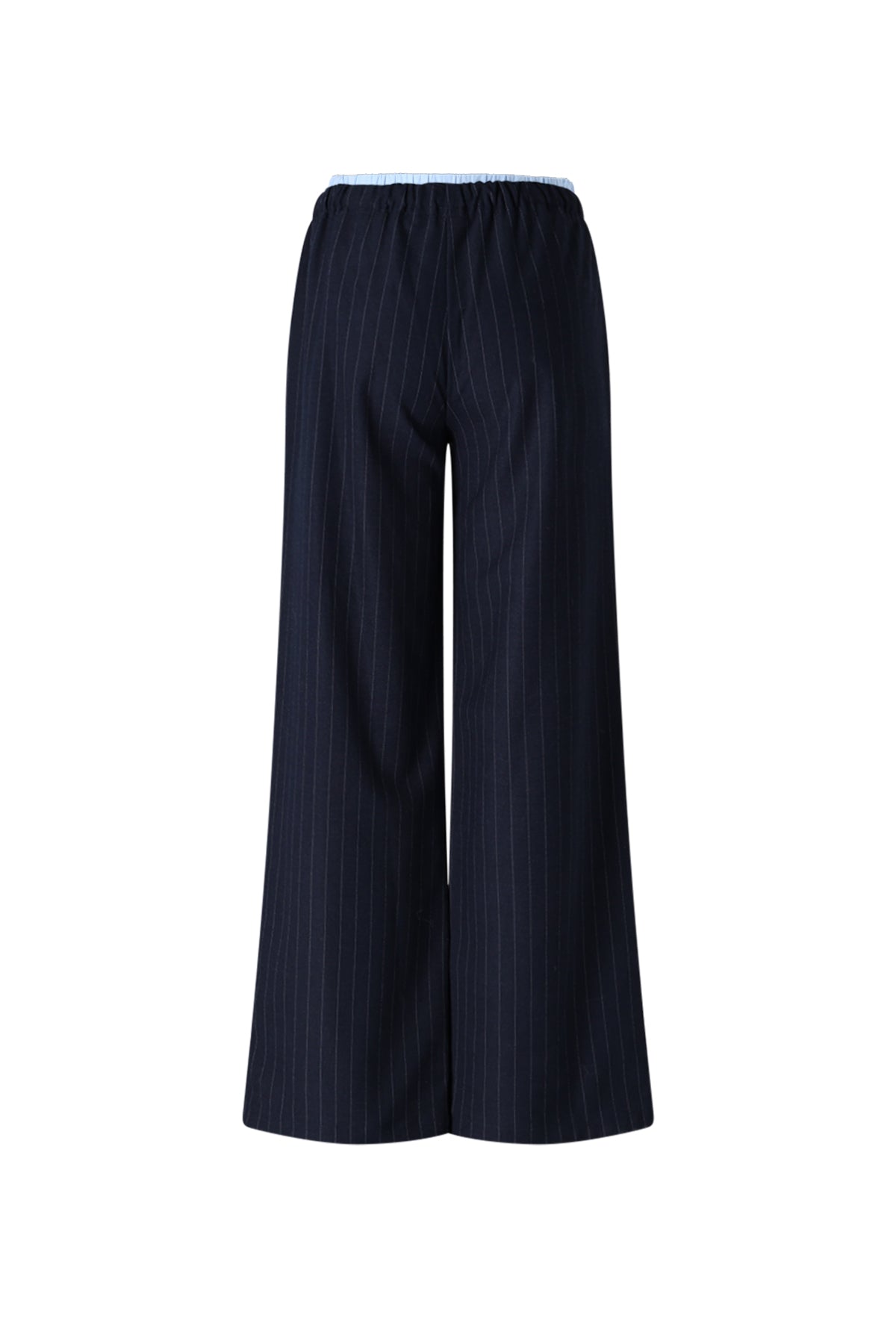 Meisjes Sub Wide Leg Pinstripe Pants van NoBell in de kleur Navy Blazer in maat 176.