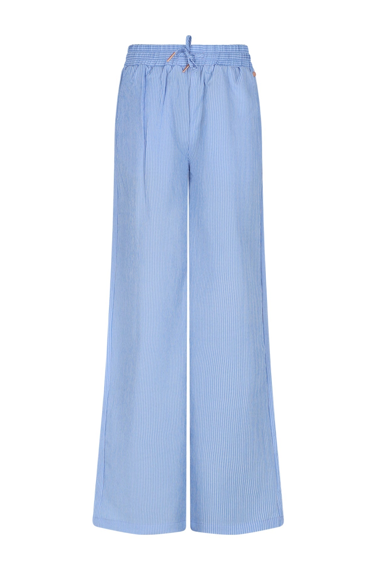 Meisjes Susan Striped Pants van Girls Teens in de kleur Azure Blue in maat 176.