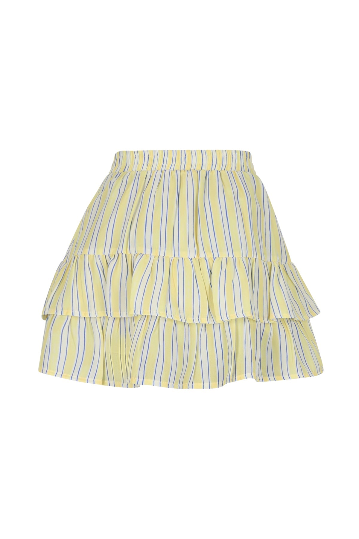 Meisjes Naia Skirt van Girls Teens in de kleur Lemoncurd Yellow in maat 170-176.