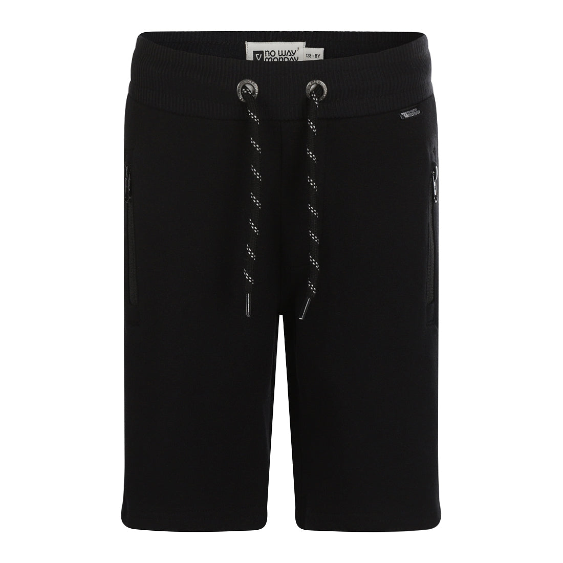 Jongens Jogging shorts van No Way Monday in de kleur Black in maat 164.