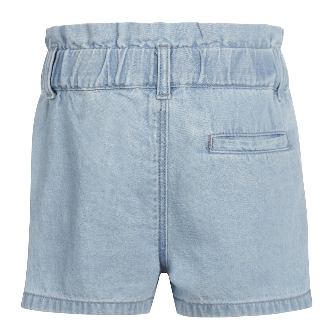 Meisjes Jeans shorts van Koko Noko in de kleur Blue jeans in maat 128.