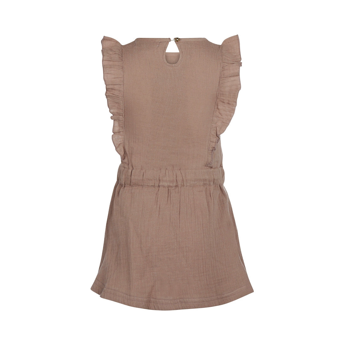Meisjes Dress ss van Koko Noko in de kleur Smokey Mauve in maat 128.