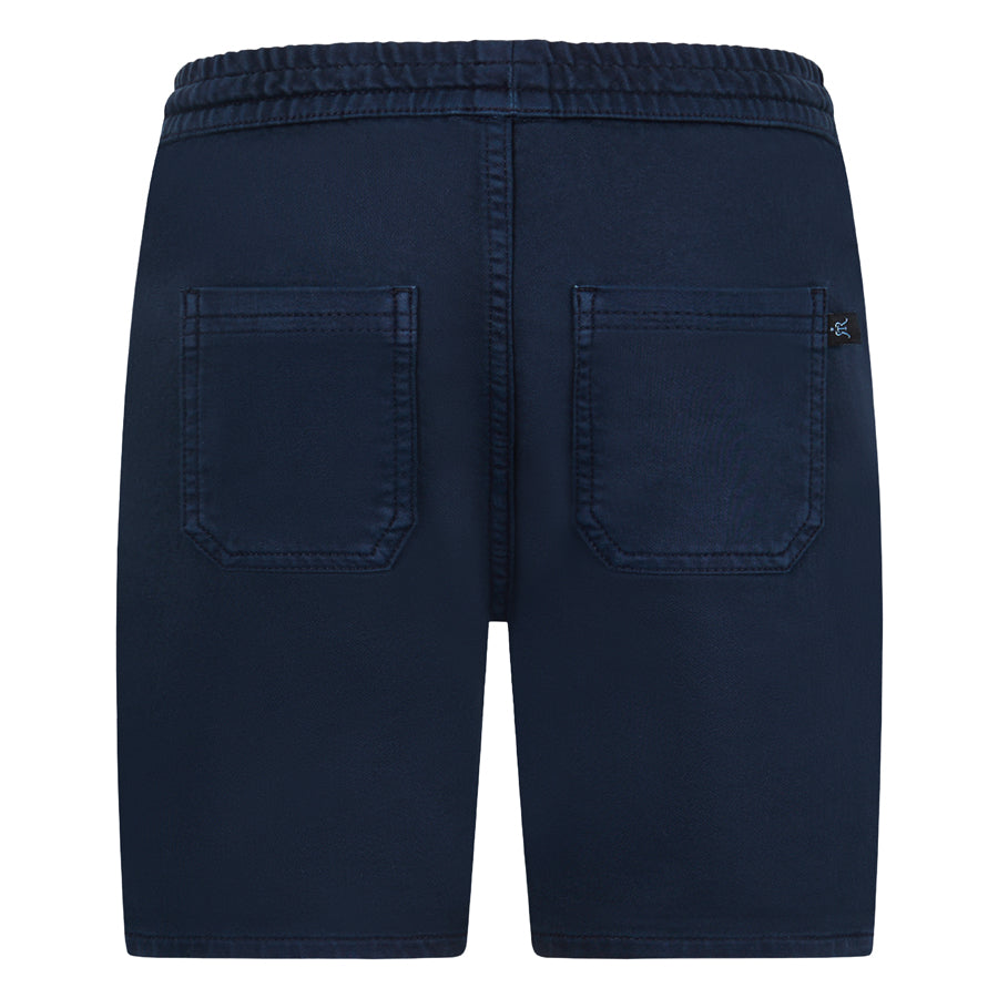 Jongens Shorts Steve van RETOUR in de kleur dark navy in maat 182-188.